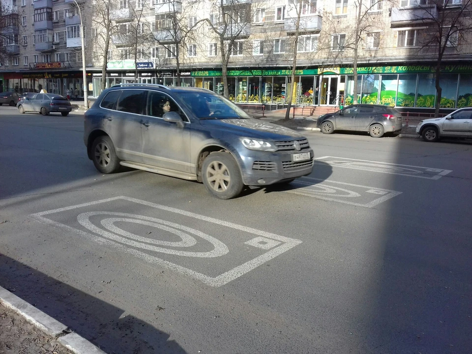 Новая разметка в Ярославле.