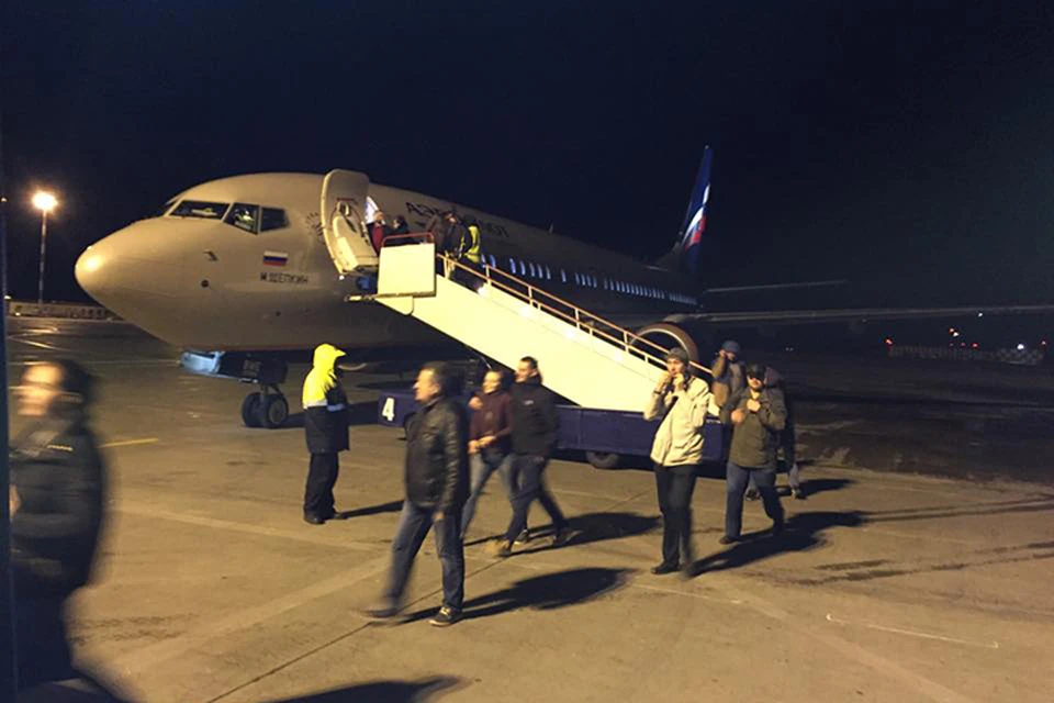 Самолет, летевший рейсом Москва-Иркутск, совершил экстренную посадку в Перми. Фото: Василий Бучинский