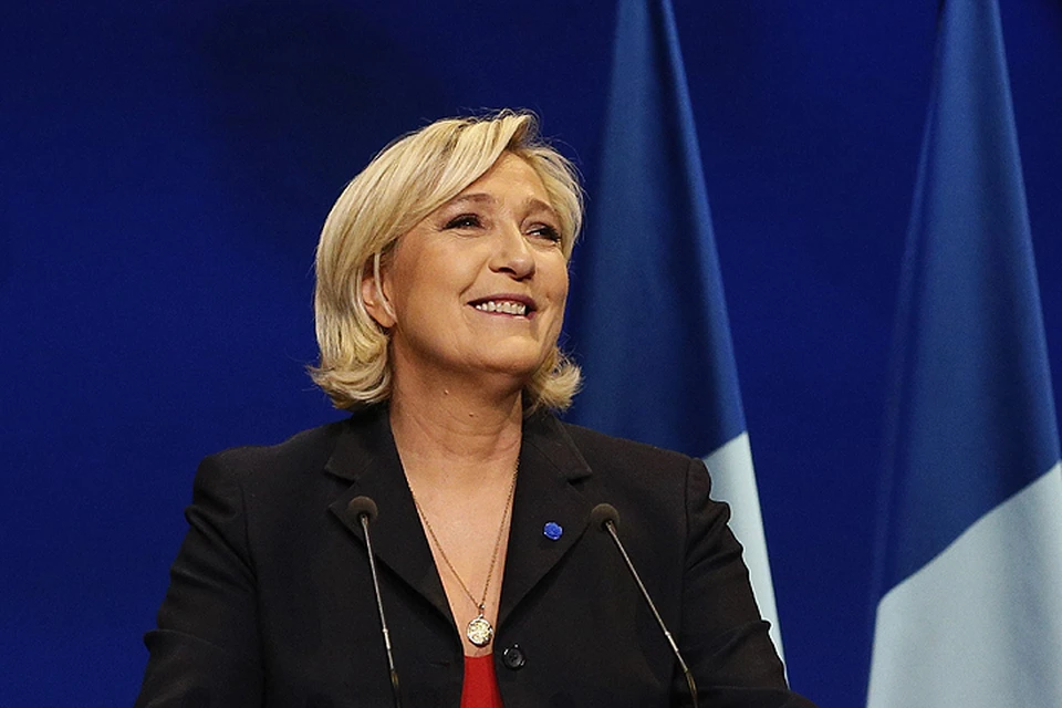 Марин Ле Пен - один из главных кандидатов на победу на выборах президента Франции-2017