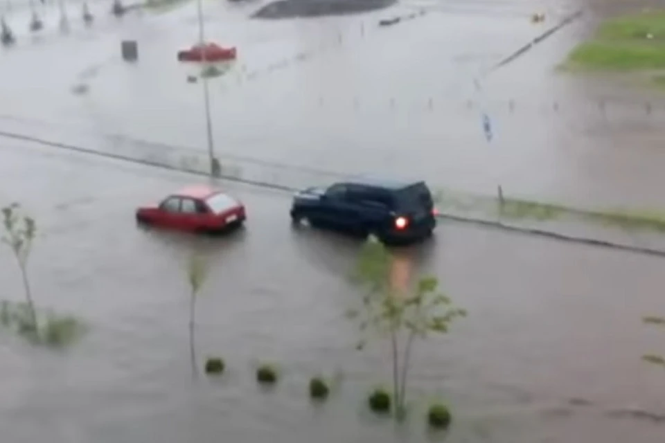 Потоп по Владикавказе. Фото: Youtube