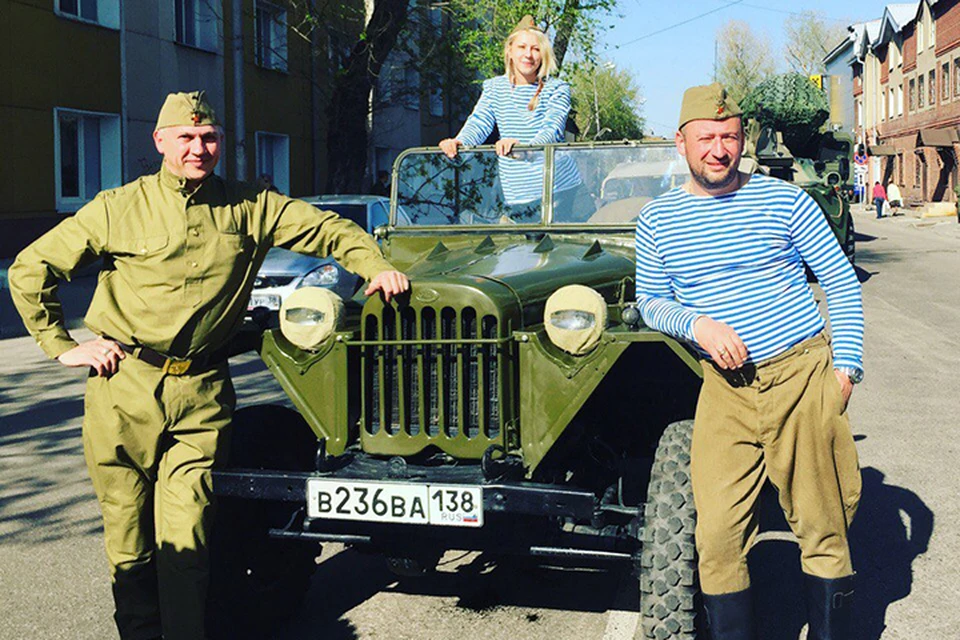 Иркутянин купил автомобиль ГАЗ-67, чтобы поучаствовать в городском Параде Победы