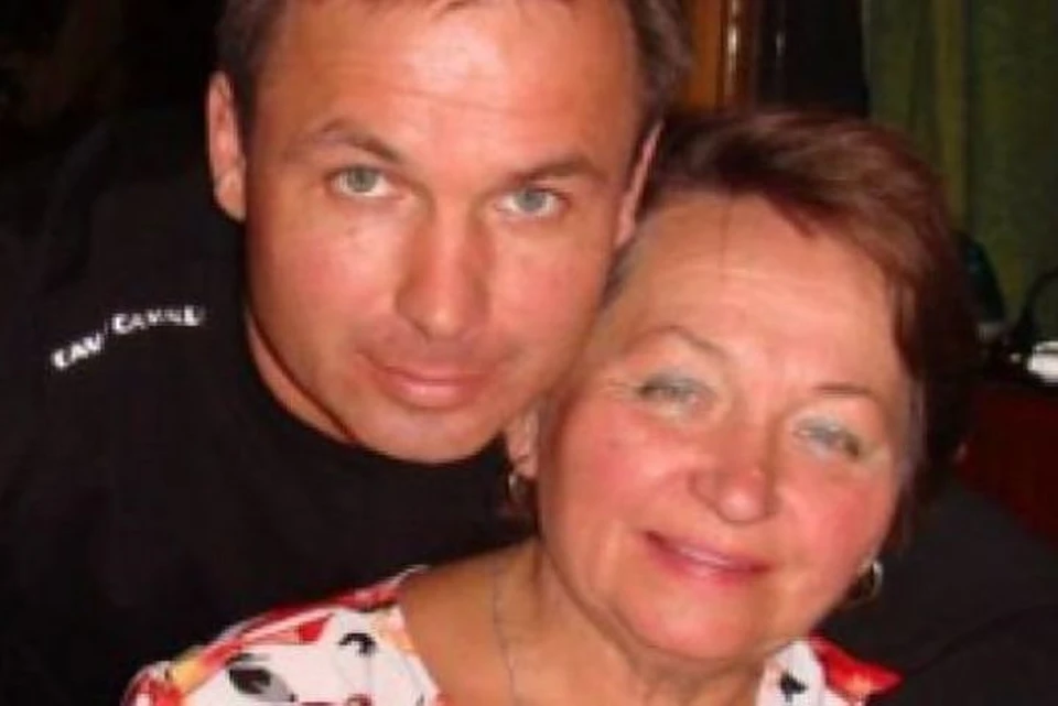 Константин Ярошенко с мамой Любовь Михайловной