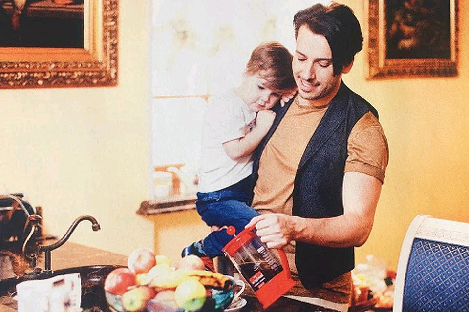 Максим Галкин с сыном Гарри