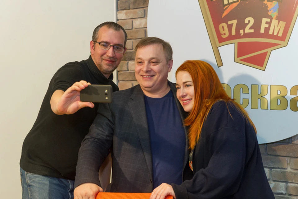 Андрей Разин в гостях у Михаила Антонова и Марии Бачениной на Радио «Комсомольская правда»