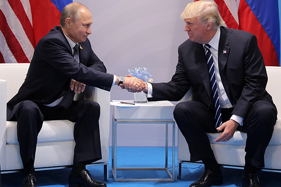 Встреча Владимира Путина и Дональда Трампа началась на полях саммита G20 в Гамбурге