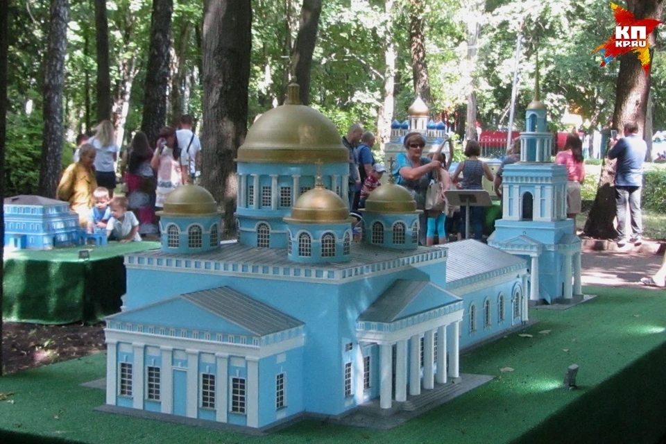 В Липецке открылся Парк миниатюр