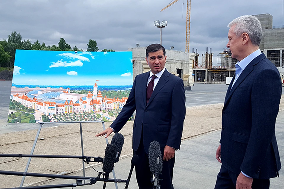 Остров мечты становится реальностью, - сказал мэр Москвы Сергей Собянин во время осмотра хода строительства