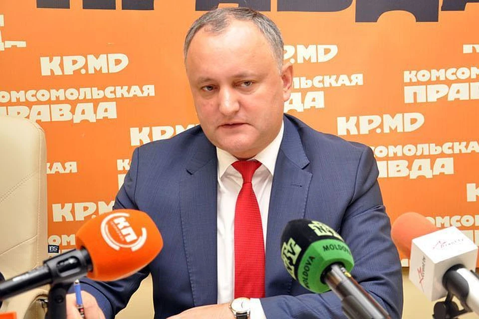 Молдавский лидер Игорь Додон выступает за дружбу с Россией