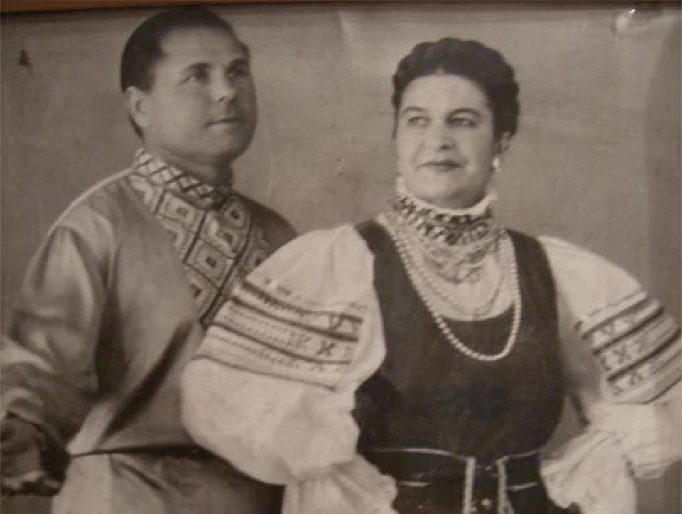 Марии Павловна с мужем Александром Михайловичем.