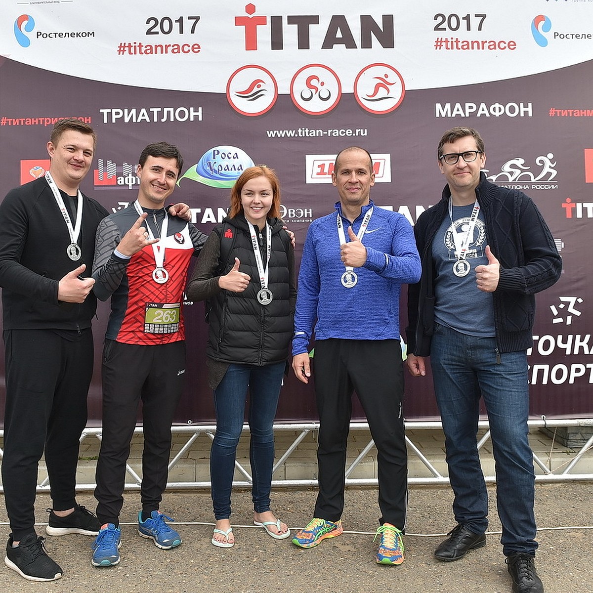 В Воткинске подошли к концу первые соревнования по триатлону TITAN - KP.RU