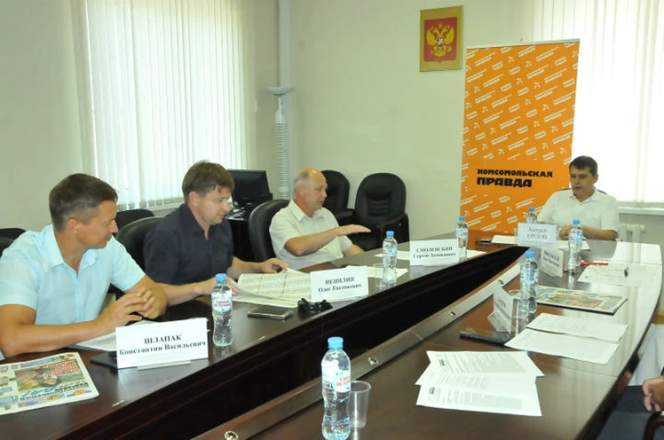Круглый стол с председателями постоянных комиссий муниципалитета Ярославля. Фото: Анна Лукина.