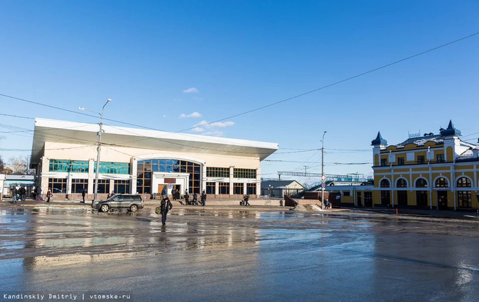 Автовокзал томск фото
