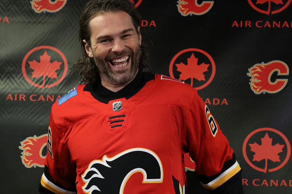 «Калгари» - девятый клуб Ягра в НХЛ и первый канадский. Фото: twitter.com/nhlflames