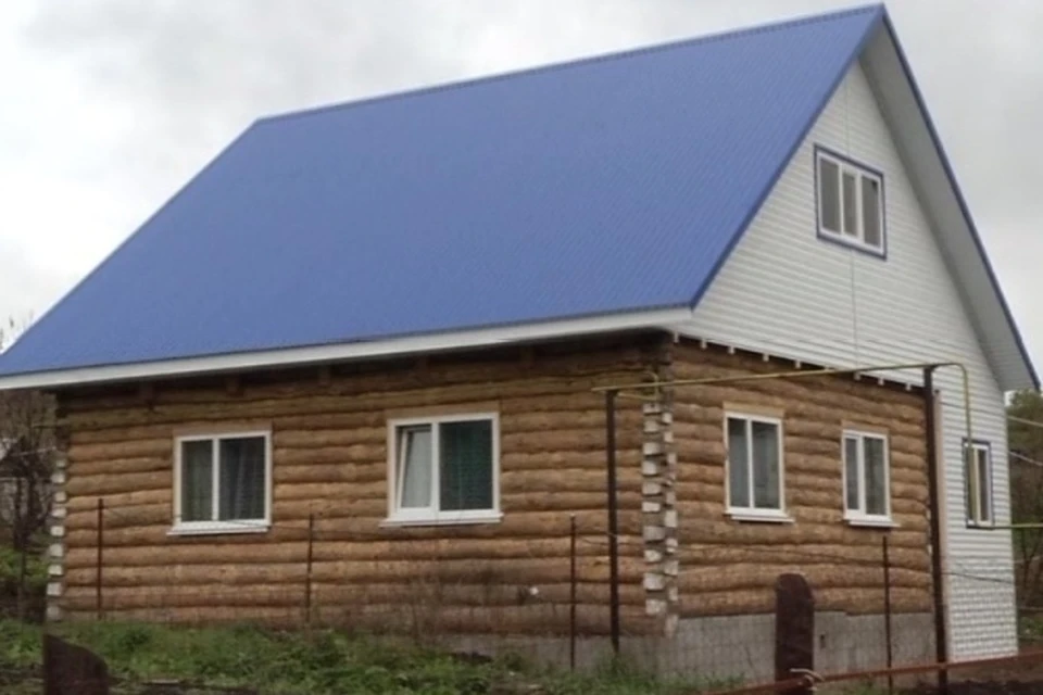 Новый дом в С. Угузево построили всего за два месяца