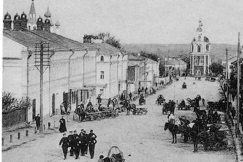 Улица Большая Нижегородская. Фото начала XX века.