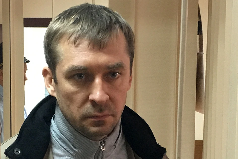 Полковник Дмитрий Захарченко после задержания, сентябрь 2016 года.