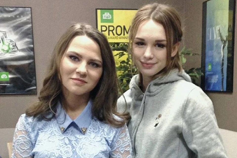 Диана Шурыгина встретилась с героиней секс-видео из ночного клуба Ксюшей Смирновой на съемках ток-шоу