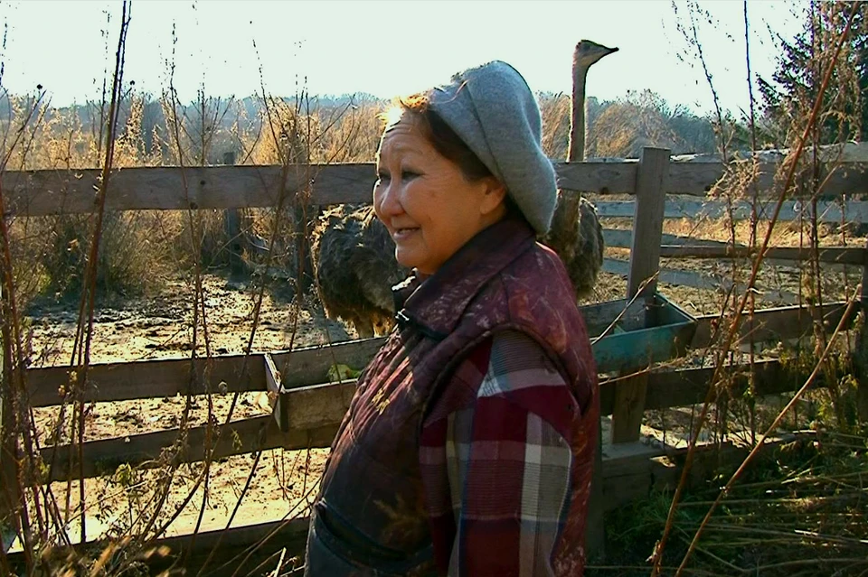Хозяйка птицефермы Лилия Редькина ранее экспериментировала с арбузами. Фото: предоставлено АРЧК ДВ