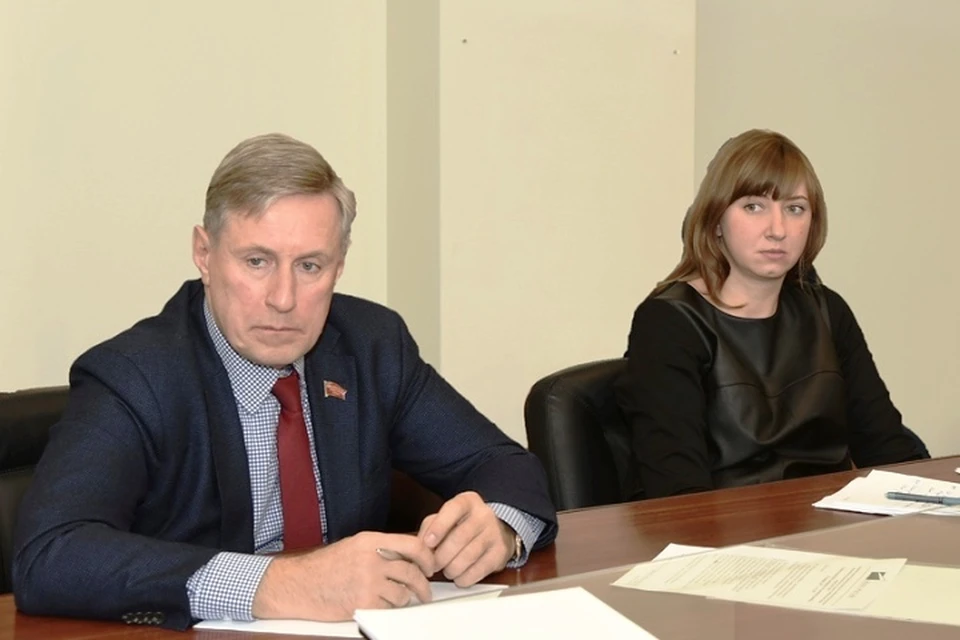 Виктор Гринкевич на совещании комитета по торговле брянской "ОПОРЫ РОССИИ"