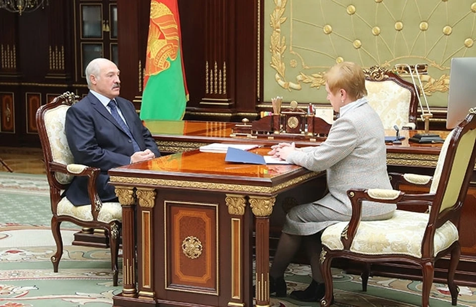 Президент встретился с Лидией Ермошиной. Фото: president.gov.by