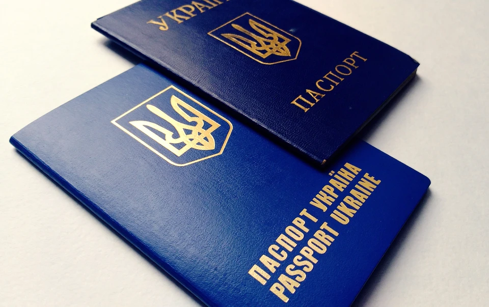 Паспорта граждан Украины.