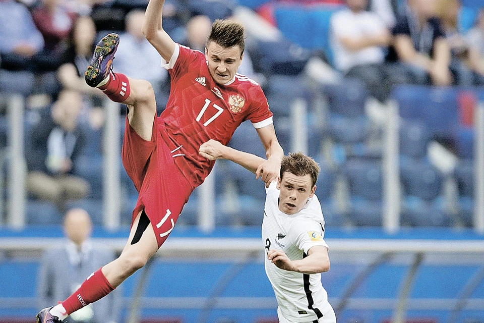 21-летнего Александра Головина (№ 17) называют открытием последних сезонов и сватают после домашнего чемпионата мира в один из европейских грандов.