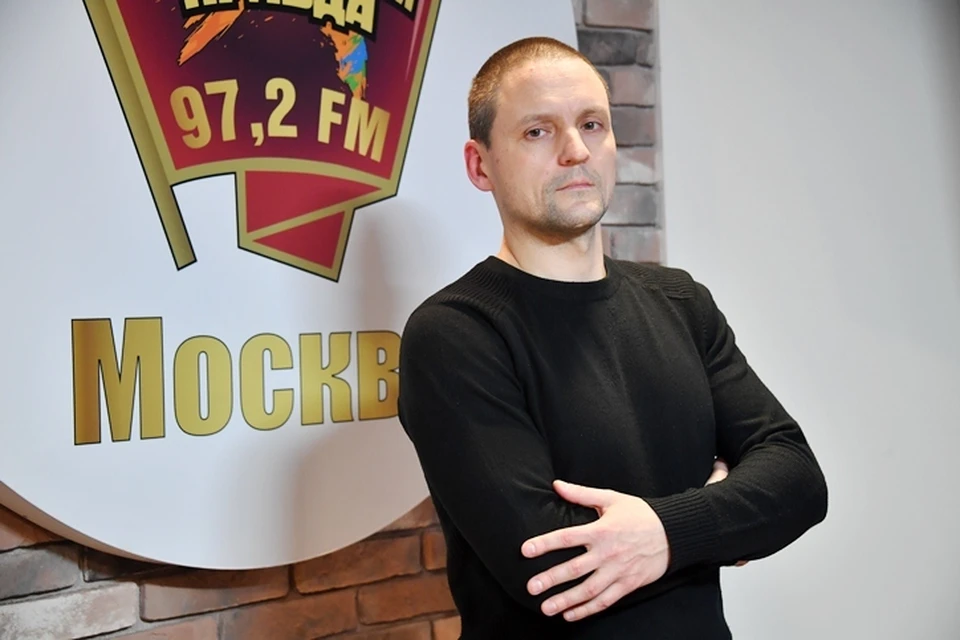 Политический деятель Сергей Удальцов.