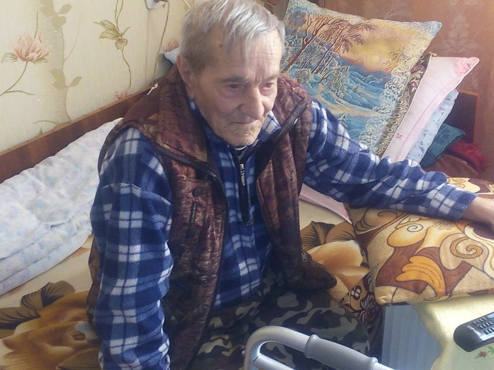 91-летний ветеран ВОВ Михаил Сильверструк