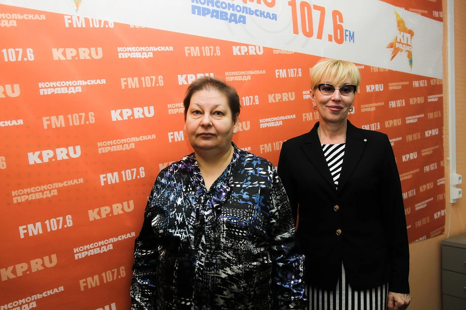Ольга Пчельникова и Ольга Авдеева в студии КП-Ижевск