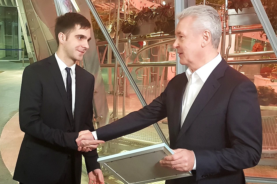 Сергей Собянин встретился с участниками I студенческой премии «СПЕЦКОР».