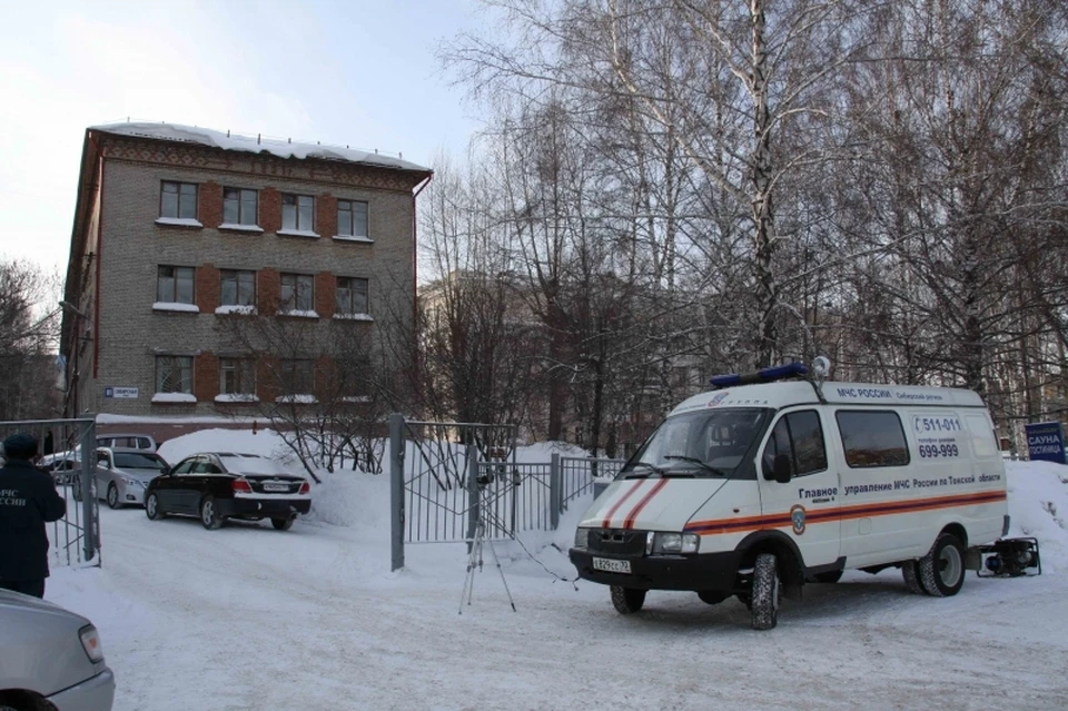 В томской школе произошло ЧП.