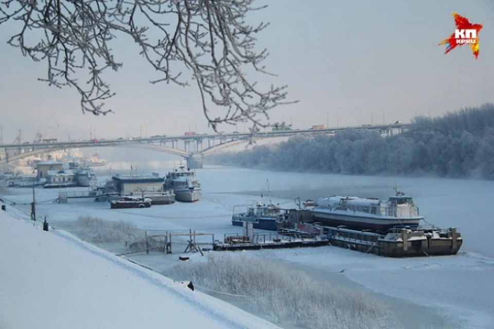 Двадцатиградусные морозы идут на Нижний Новгород.