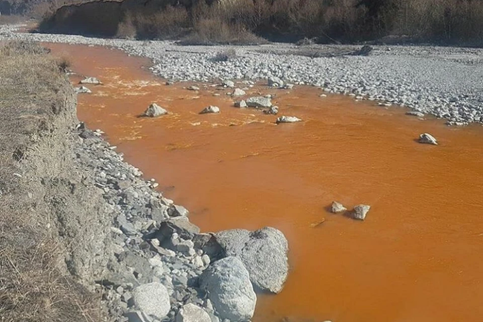 Экологи посчитали загрязнение реки Ардон не опасным для речной фауны. Фото: Инстаграмм.