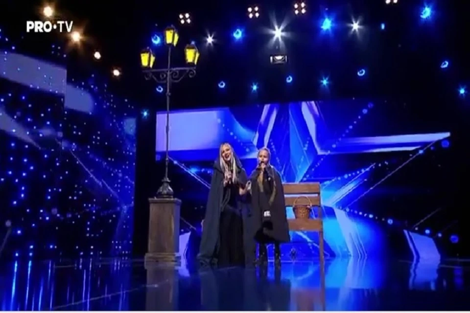 Анна Черникова и ее дочь Амелия взорвали зал! (Фото: кадр с видео).