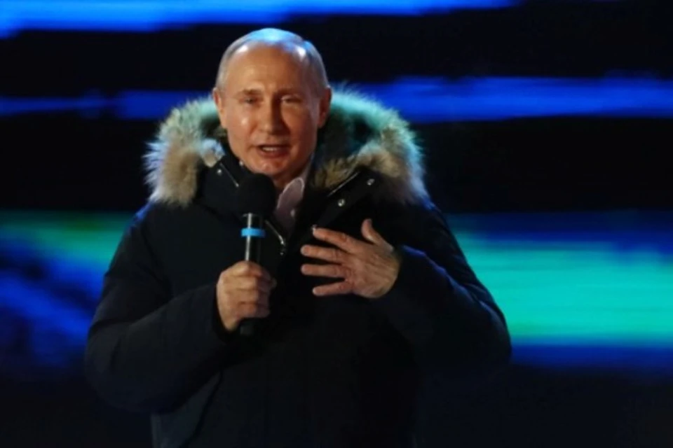 Президент России Владимир Путин поблагодарил всех, кто поддержал его на нынешних выборах