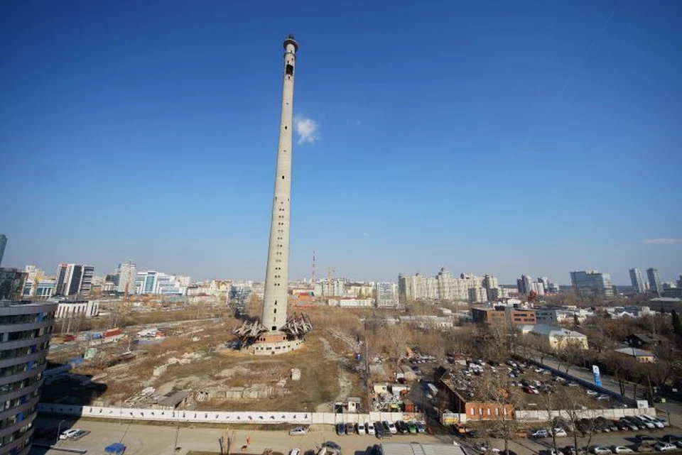 Екатеринбургской телебашне осталось три дня до сноса.