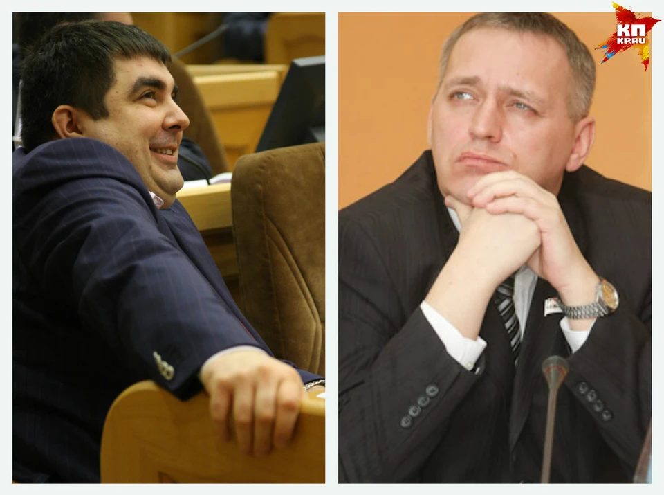 Евгений Шумейко (справа) получил 15 млн рублей за то, что освободил место сенатора, которое занял Самойлов