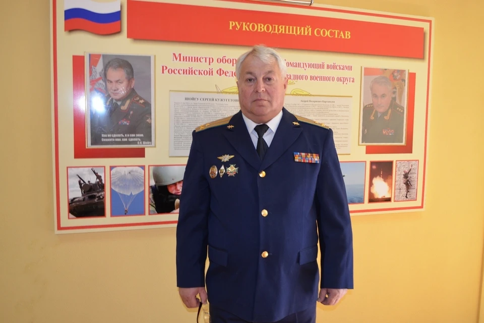 Начальник отделения по работе с гражданами военкомата Липецкой области Александр Бойчук
