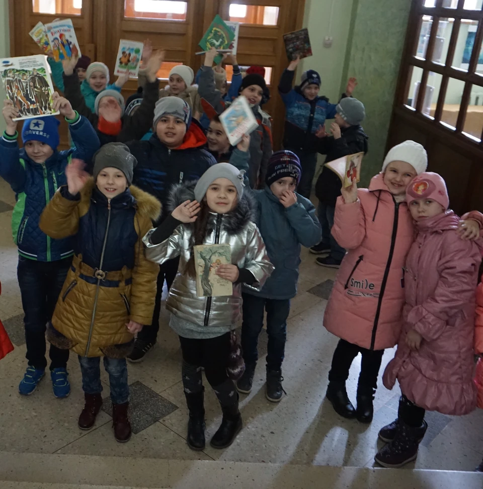 Донецкая библиотека для детей имени Кирова делает все, чтобы дети читали.