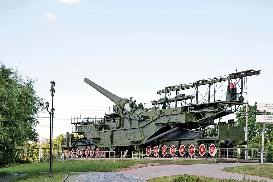 Уникальное 305-миллиметровое железнодорожное орудие - ТМ-3-12.