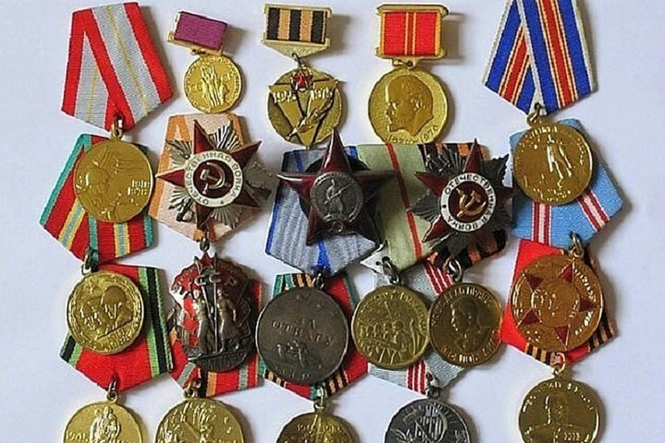 Стенд Медали и ордена Великой Отечественной войны