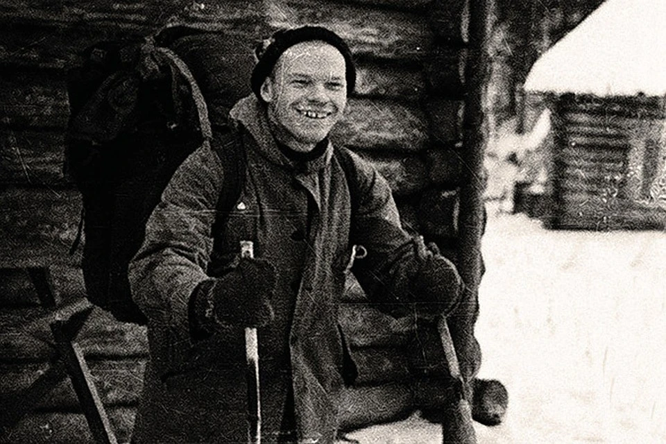 Cтудент 5-го курса Уральского политехнического института Игорь Дятлов во время своего последнего похода.