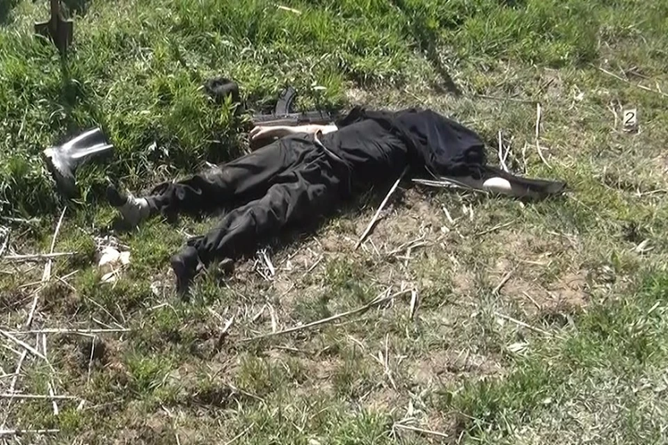 Боевика удалось ликвидировать. Фото: скриншот видео НАК
