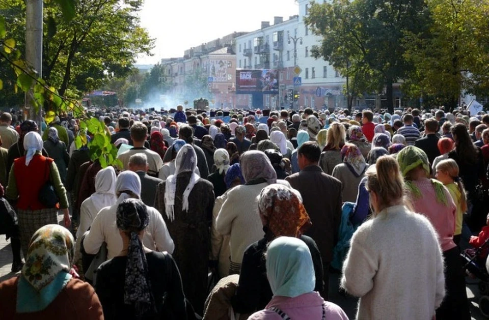 Стартует крестный ход в 10.30 от Знаменского собора