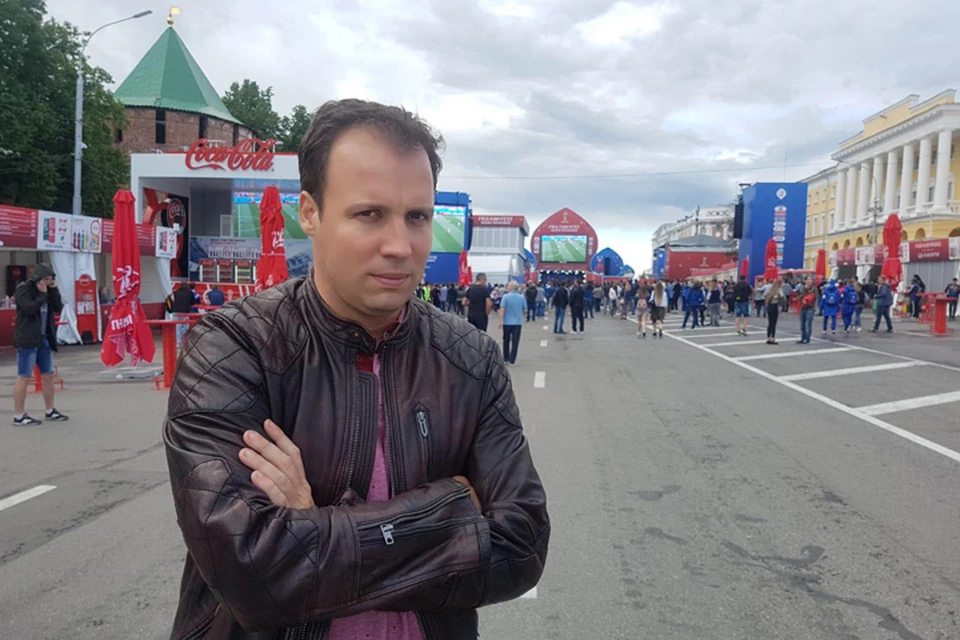 Фан-зона на площади Минина не произвела на иностранца должного впечатления