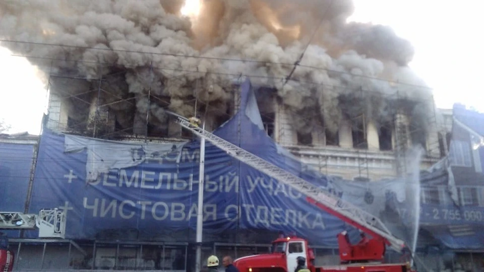 Памятник архитектуры за последние шесть лет загорелся уже во второй раз