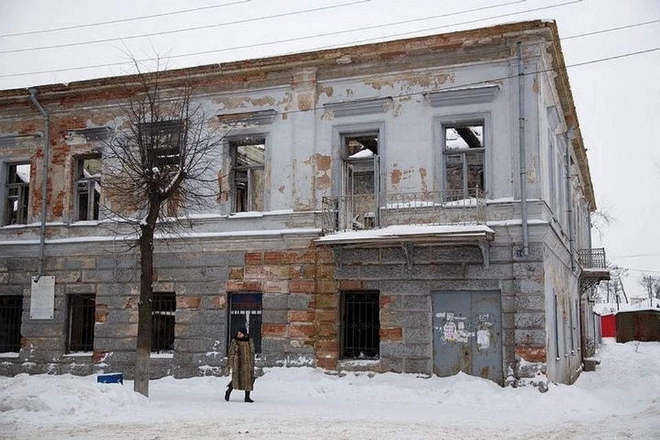 Вот так сейчас выглядит Дом Луковицкого - памятник федерального значения