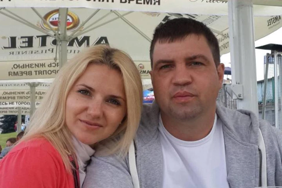 Александр Шурков с супругой.