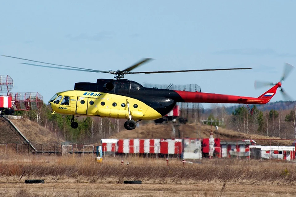 Вертолет МИ-8 компании ЮТэйр. Фото: с официального сайта компании