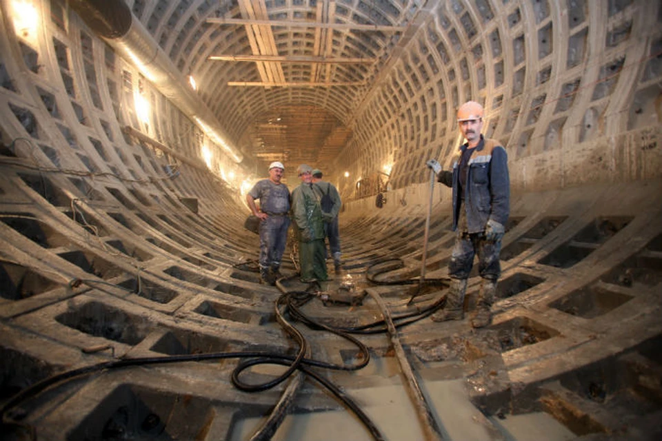 В Петербурге задумались о метро, которое будет построено через девять лет Фото: Метрострой